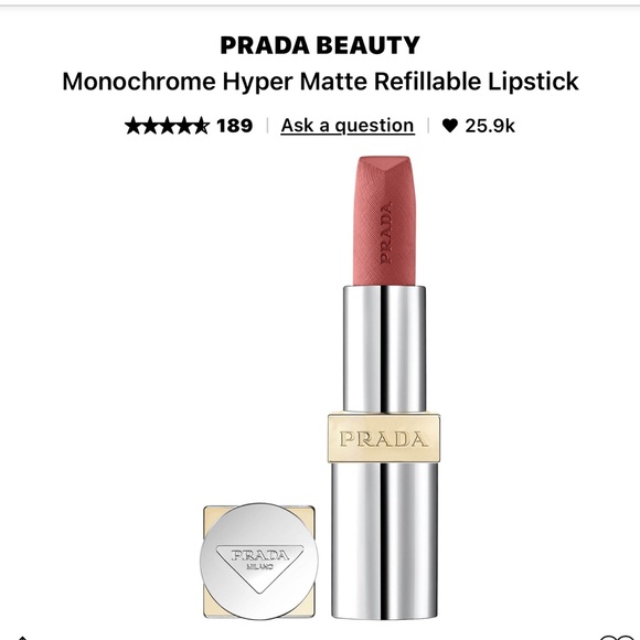 Prada Other - Prada monochrome B02 quartz lipstick - mini